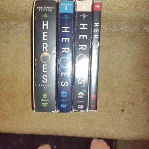 Heros seasons 1-4 DVD box sets!